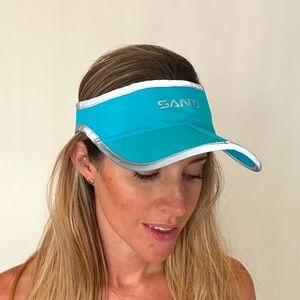 Blue visor
